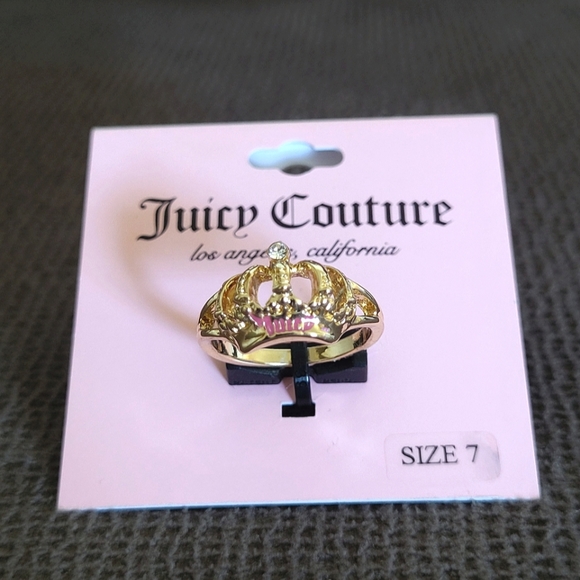 Juicy🍊 Couture Textured Crown👑 Ring💍 - Picture 12 of 16